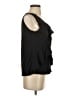 Garnet Hill 100% Cotton Black Sleeveless Blouse Size S - photo 4
