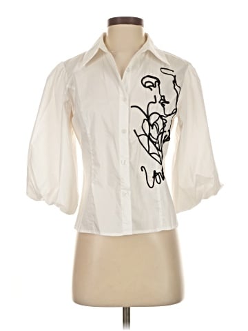 Gracia 3/4 Sleeve Blouse (view 1)