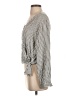 Gap 100% Rayon Silver Long Sleeve Blouse Size S - photo 5