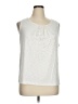 Chico's Ivory Sleeveless T-Shirt Size XL (3) - photo 1
