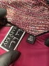 Nicole Miller Tweed Burgundy Jacket Size 2 - photo 6