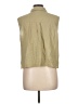 Express Green Tan Sleeveless Button-Down Shirt Size L - photo 2
