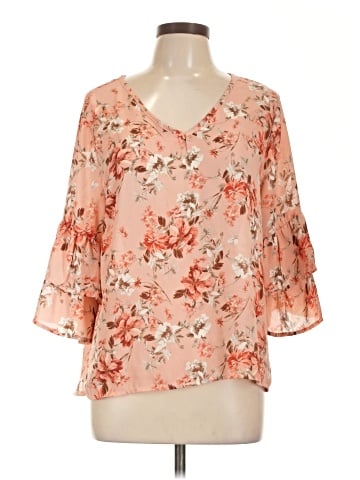 Cure 3/4 Sleeve Blouse (view 1)