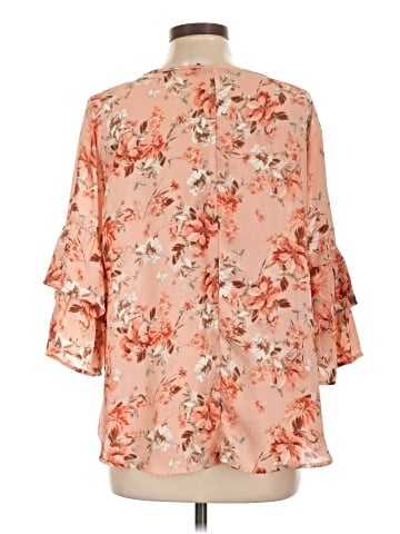 Cure 3/4 Sleeve Blouse (view 2)