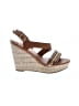 Fergalicious Brown Wedges Size 8 - photo 1