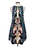 Free People 100% Polyester Blue Kimono Size XS - photo 2