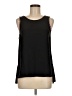 Parker 100% Silk Black Sleeveless Top Size M - photo 1