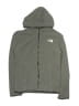 The North Face 100% Polyester Gray Zip Up Hoodie Size 10 - 12 - photo 1