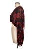 Sanctuary 100% Polyester Floral Burgundy Long Sleeve Blouse Size L - photo 5