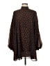 Simon Miller 100% Polyester Animal Print Brown Casual Dress Size M - photo 1