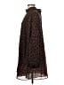 Simon Miller 100% Polyester Animal Print Brown Casual Dress Size M - photo 5