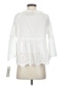 RD Style 100% Cotton White 3/4 Sleeve Blouse Size XS - photo 2