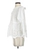 RD Style 100% Cotton White 3/4 Sleeve Blouse Size XS - photo 5