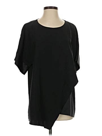 Lafayette 148 New York Short Sleeve Blouse (view 1)