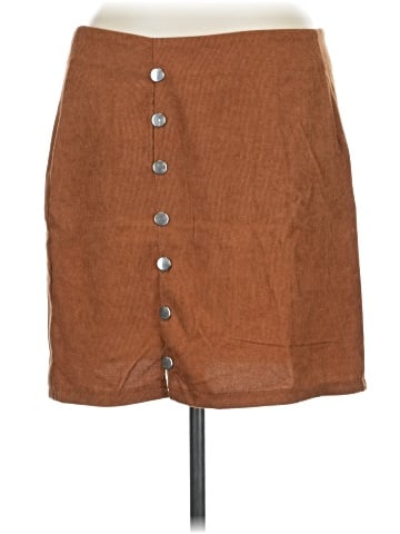 Shein Curve Casual Skirt (view 1)