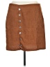 Shein Curve 100% Polyester Solid Brown Casual Skirt Size 1X - photo 1