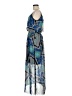 En Focus Studio 100% Polyester Print Blue Casual Dress Size 8 - photo 5