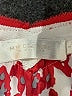 MM Couture 100% Polyester Red 3/4 Sleeve Blouse Size S - photo 7