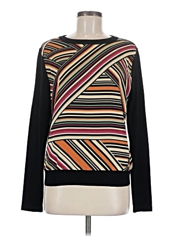 Nicole by Nicole Miller Long Sleeve Top (view 1)