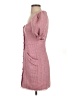 LPA Checkered-gingham Pink Cocktail Dress Size XS - photo 5