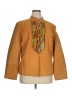 Sharif 100% Leather Gold Leather Jacket Size 1X - photo 1
