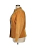 Sharif 100% Leather Gold Leather Jacket Size 1X - photo 5