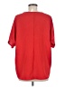 Entro 100% Polyester Red Short Sleeve Top Size M - photo 2
