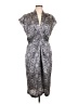 Jonathan Martin Paisley Gray Cocktail Dress Size 12 - photo 1