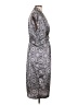 Jonathan Martin Paisley Gray Cocktail Dress Size 12 - photo 4