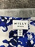 Milly Minis 100% Cotton Paisley Blue Dress Size 10 - photo 3