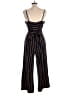 Lottie Moss Stripes Black Jumpsuit Size L - photo 2