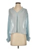 Joie Blue Long Sleeve Blouse Size XS - photo 1