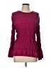 Reba Burgundy Long Sleeve Blouse Size L - photo 1