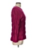 Reba Burgundy Long Sleeve Blouse Size L - photo 4