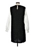 Shein 100% Polyester Tweed Black Casual Dress Size 6 - photo 2