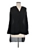H&M 100% Polyester Black 3/4 Sleeve Blouse Size 8 - photo 1