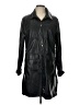 Adrienne Landau 100% Polyester Black Raincoat Size L - photo 1