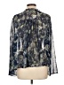 a.n.a. A New Approach 100% Polyester Blue 3/4 Sleeve Blouse Size L - photo 2