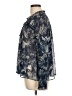 a.n.a. A New Approach 100% Polyester Blue 3/4 Sleeve Blouse Size L - photo 5