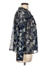 a.n.a. A New Approach 100% Polyester Blue 3/4 Sleeve Blouse Size L - photo 4