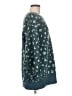 FARM Rio Animal Print Teal Pullover Sweater Size M - photo 4