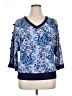 Perseption Concept Blue 3/4 Sleeve T-Shirt Size XL - photo 1
