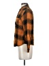 Maurices 100% Rayon Plaid Orange Long Sleeve Button-Down Shirt Size S - photo 5