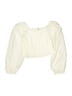 Zara Ivory White 3/4 Sleeve Blouse Size 13 - 14 - photo 1