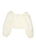 Zara Ivory White 3/4 Sleeve Blouse Size 13 - 14 - photo 2