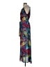BCBGMAXAZRIA 100% Polyester Print Blue Cocktail Dress Size XS - photo 5