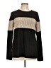 Wiholl Color Block Black Pullover Sweater Size L - photo 1