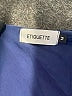 Etiquette Silver Cocktail Dress Size M - photo 7