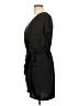 Shein 100% Polyester Solid Black Cocktail Dress Size L - photo 5