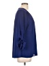 41Hawthorn 100% Polyester Blue 3/4 Sleeve Blouse Size L - photo 4
